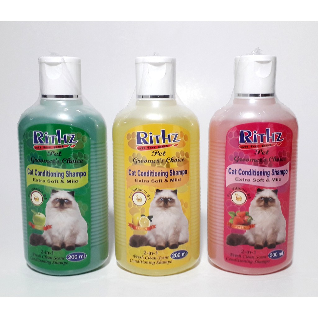 Shampo and Conditioner kucing RITHZ 200ml