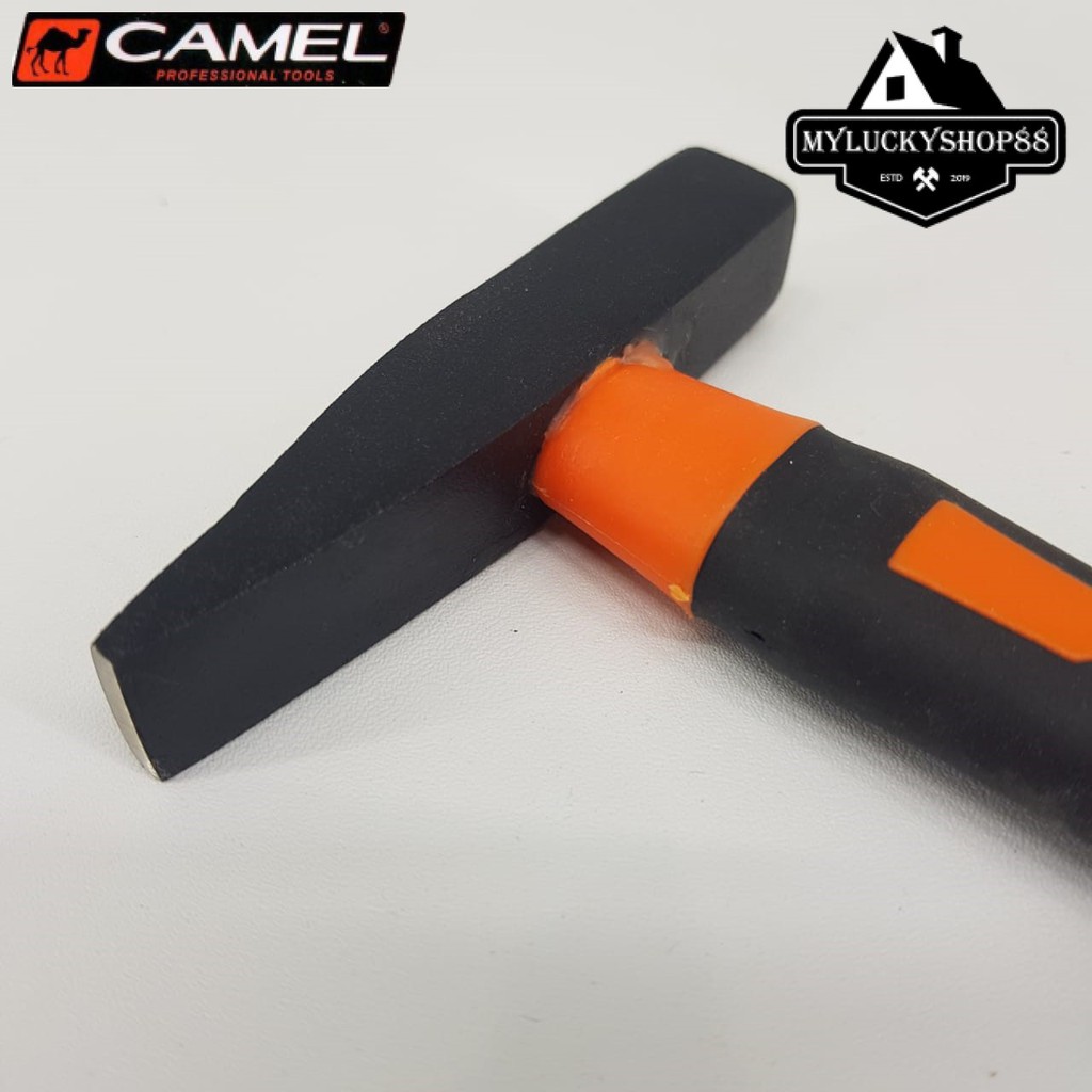 Camel Palu Tukang Rubber Grip 100gr Palu Kaca Lancip Gagang Kayu 100 gram 100g 100 gr