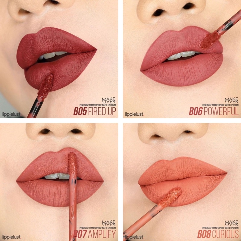 MAKE OVER Powerstay Transferproof Matte 22% Lip Cream 7 g - Lip Cream