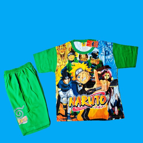 setelan baju naruto size jumbo bb 30kg keatas