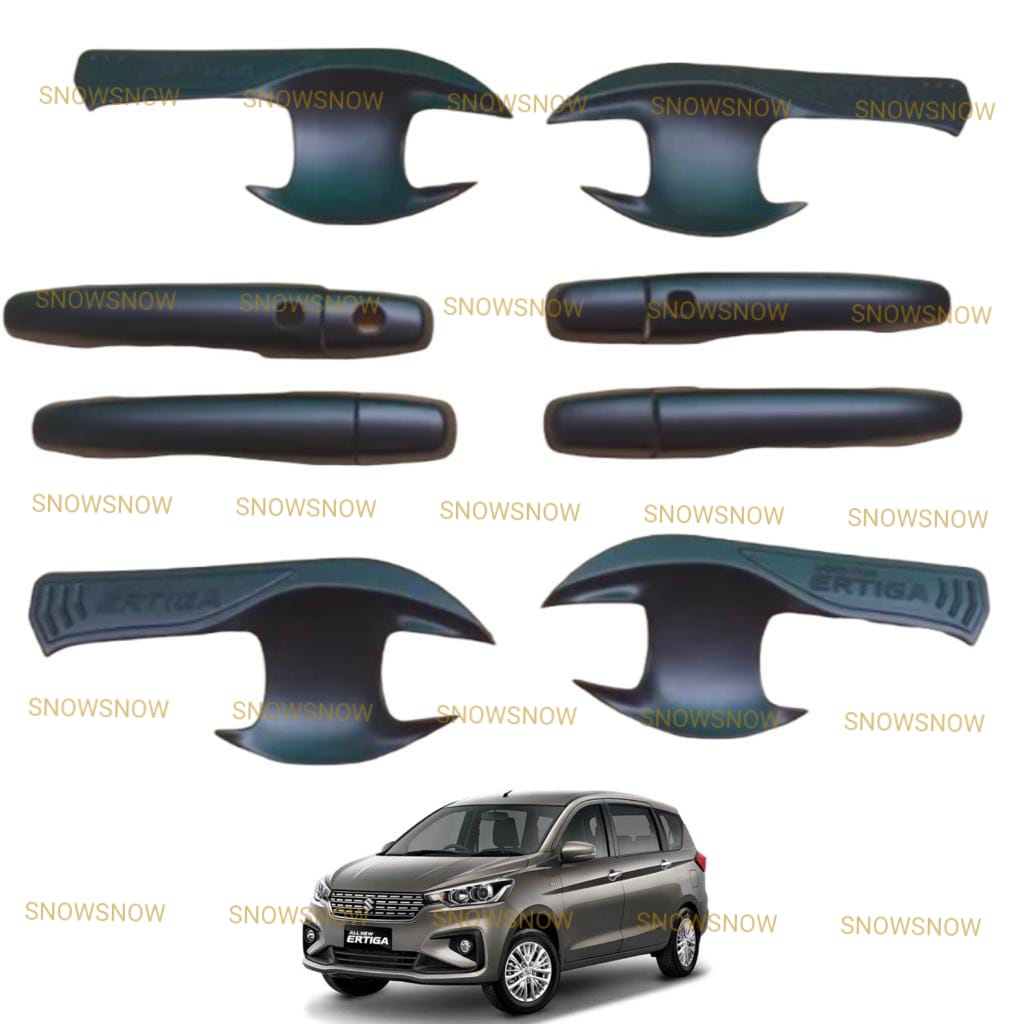 Paket Outer Handle Cover All New Ertiga 2018 2021 2022 UP Sporty Hitam Chrome