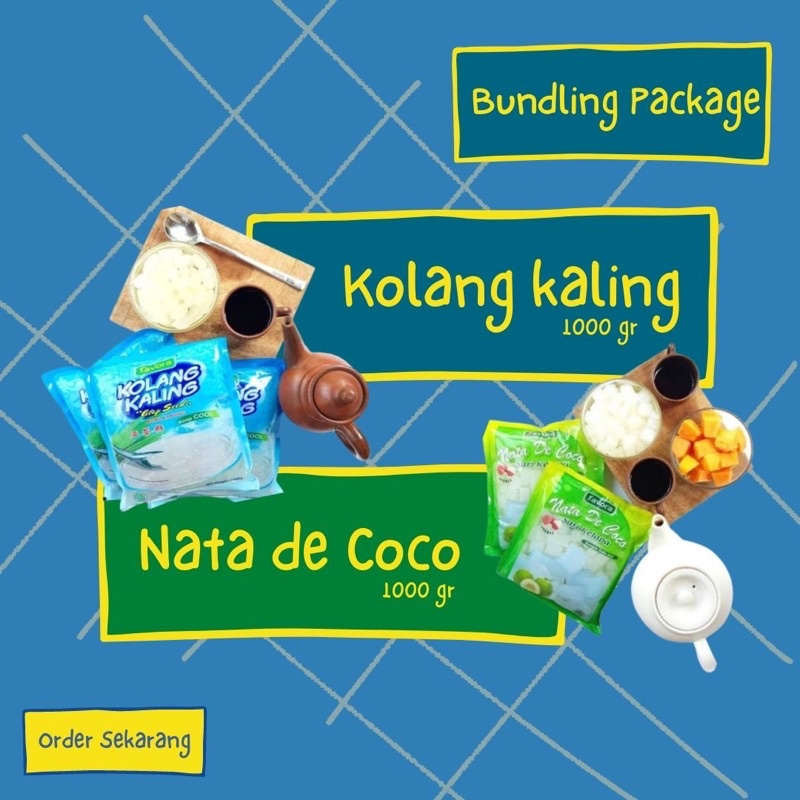 

Bundling Kolang-kaling dan nata de coco-ojol only