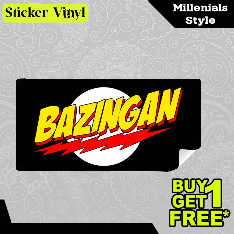 

Stiker Sticker Bazingan Bazinga Gambar Unik Desain Keren dan Kekinian Aesthetic Bahan Vinyl Satuan Anti Air