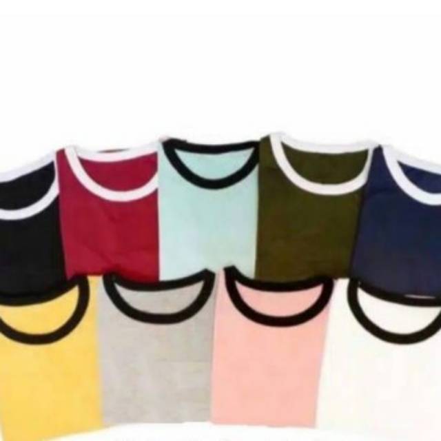 Kaos Wanita / Ringer tee