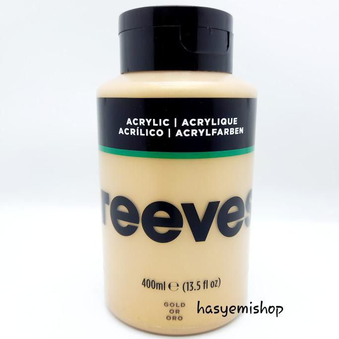 

Reeves Acrylic Paint 400ml Gold