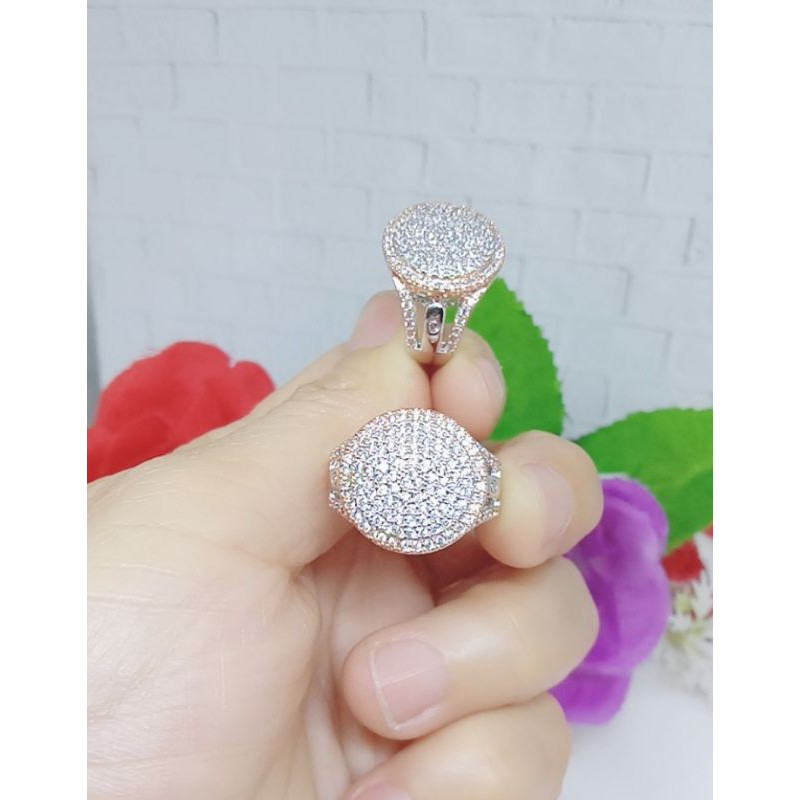 Cincin xuping kombinasi permata full k0020-0023
