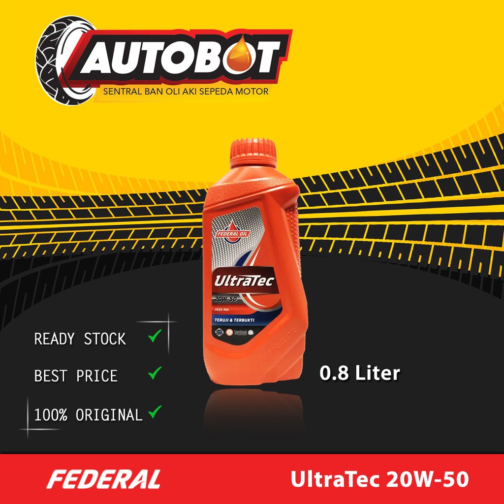 FEDERAL ULTRATEC 20W-50 0,8 L/FEDERAL OIL