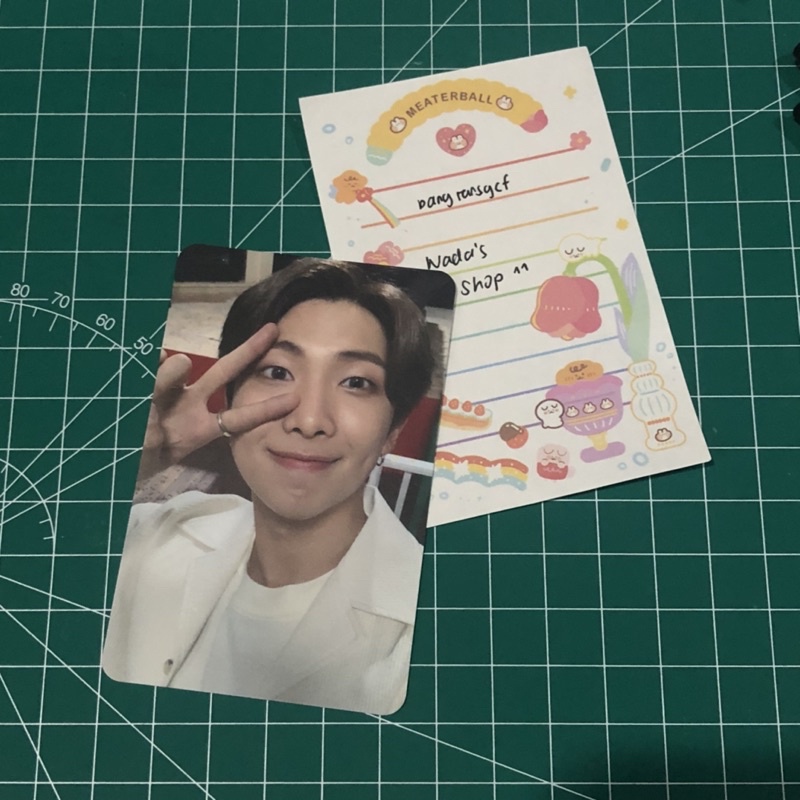 Official BTS Yoongi Namjoon RM MOTS 7 The Journey Japan Reguler Ver PC