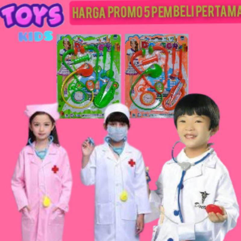 Mainan Anak Perempuan Dan Cowok Dokter Dokteran KGP-208
