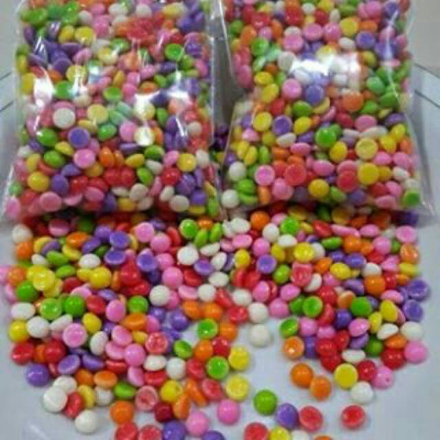

250gr Lagie choco chip warna warni coklat chip