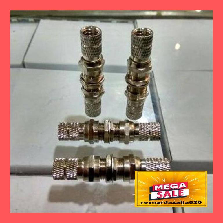 Kmpd70Mc Konektor Sambungan Kabel Coaxial I Drat Taiwan / Kabel Tv Camp7E0T