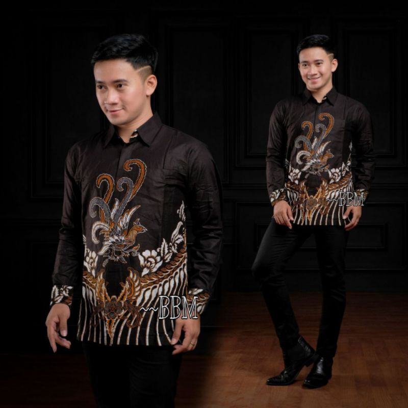 kemeja batik pekalongan size M L XL XXL