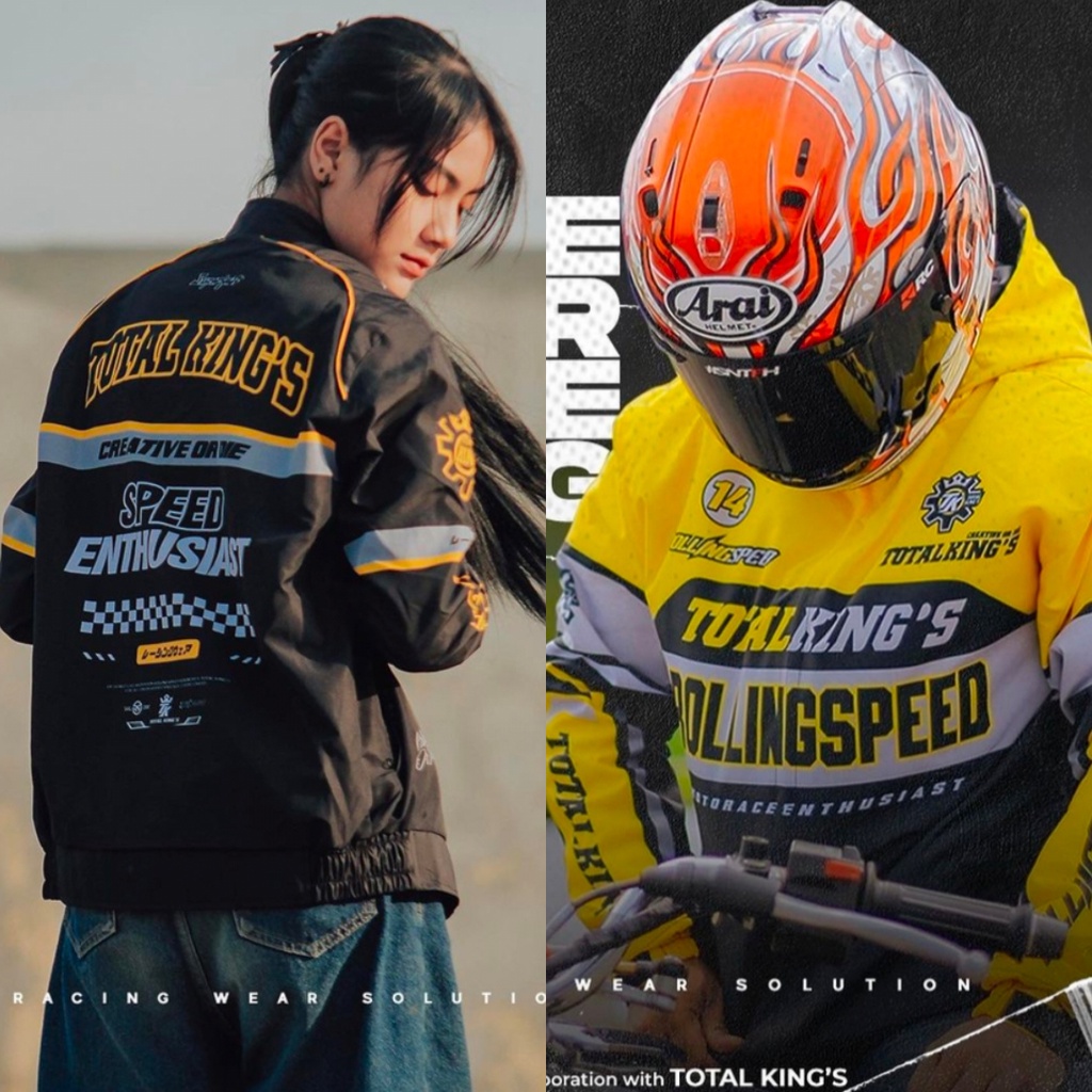 Jaket Rollingspeed X Total Kings Gratis Stiker