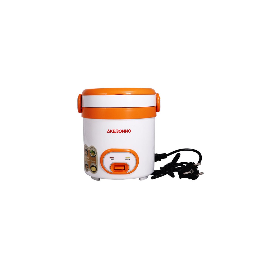 Akebonno Rice Cooker Mini 0,3Lt Orange - MC1688