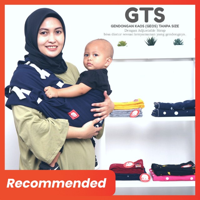 Cimo Gendongan Bayi Geos Tanpa Size Adjustable