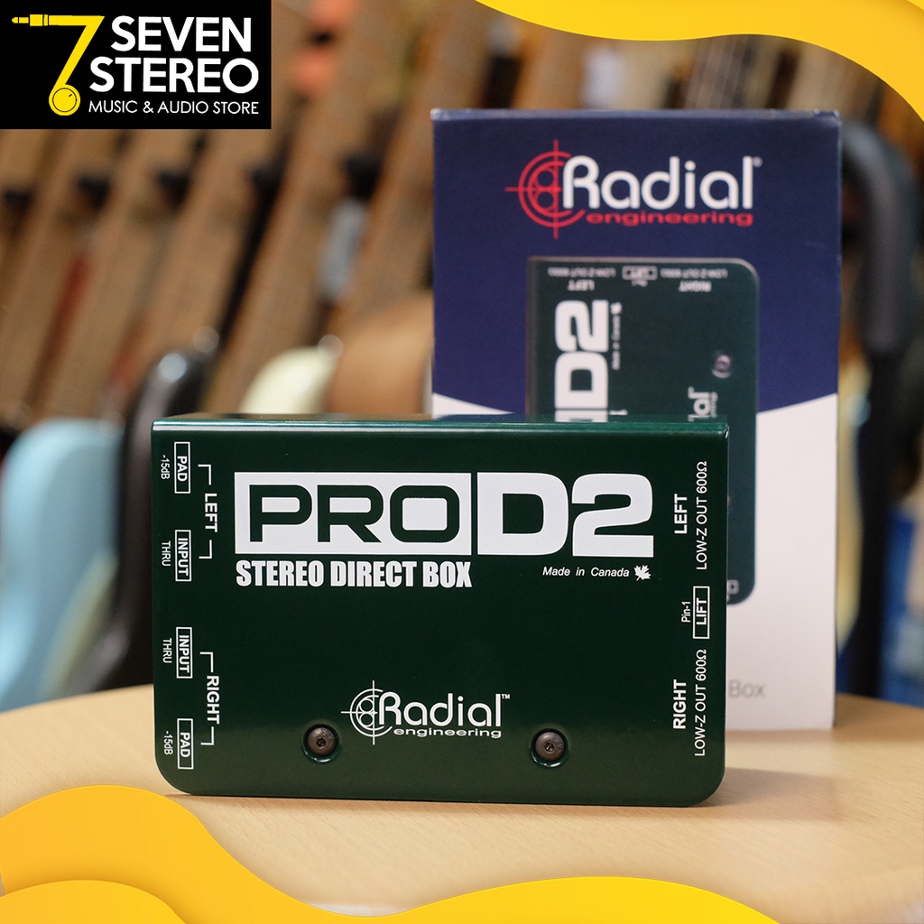 Radial Pro D2 Stereo Direct Box