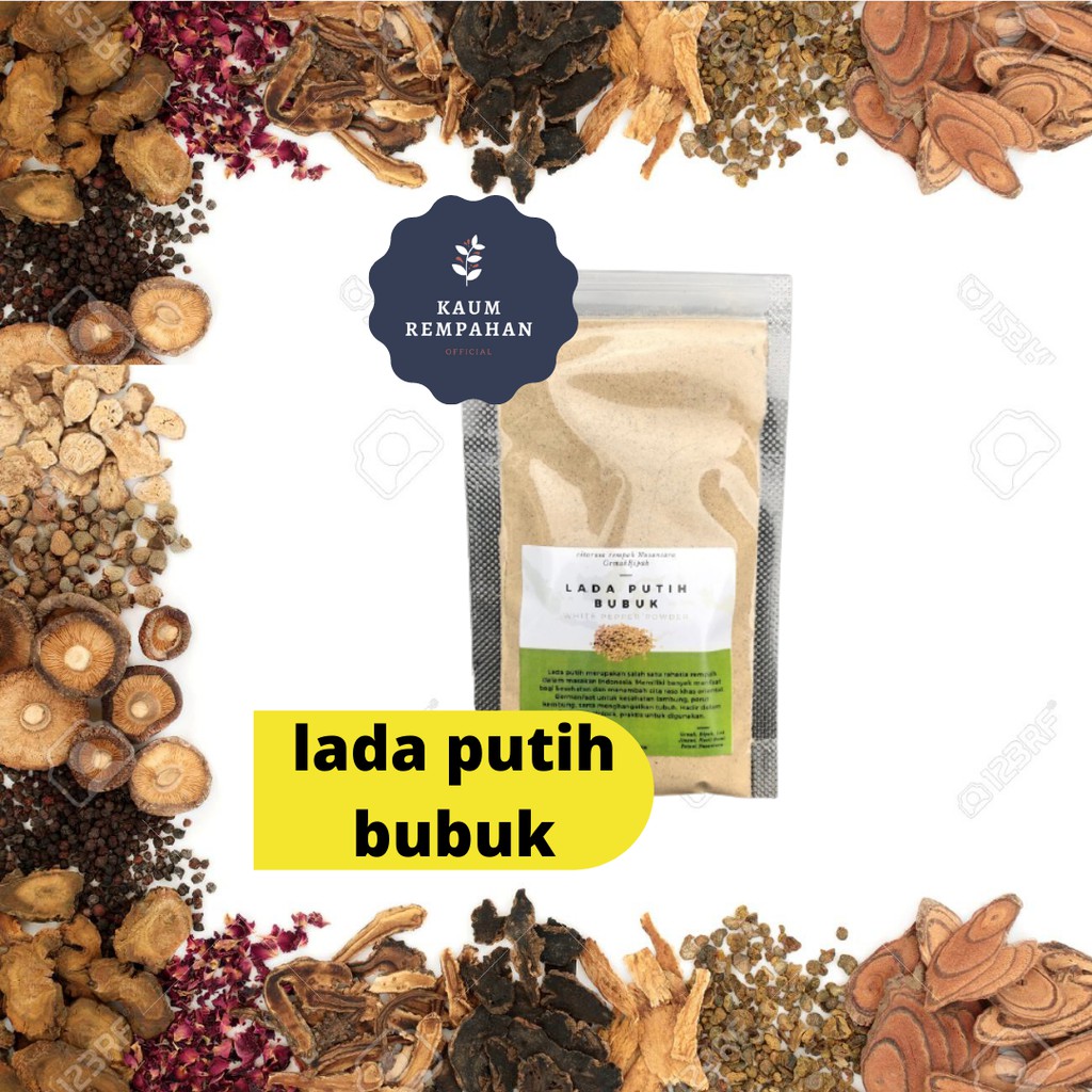 

Bumbu / Bumbu Penyedap - Lada Putih Bubuk