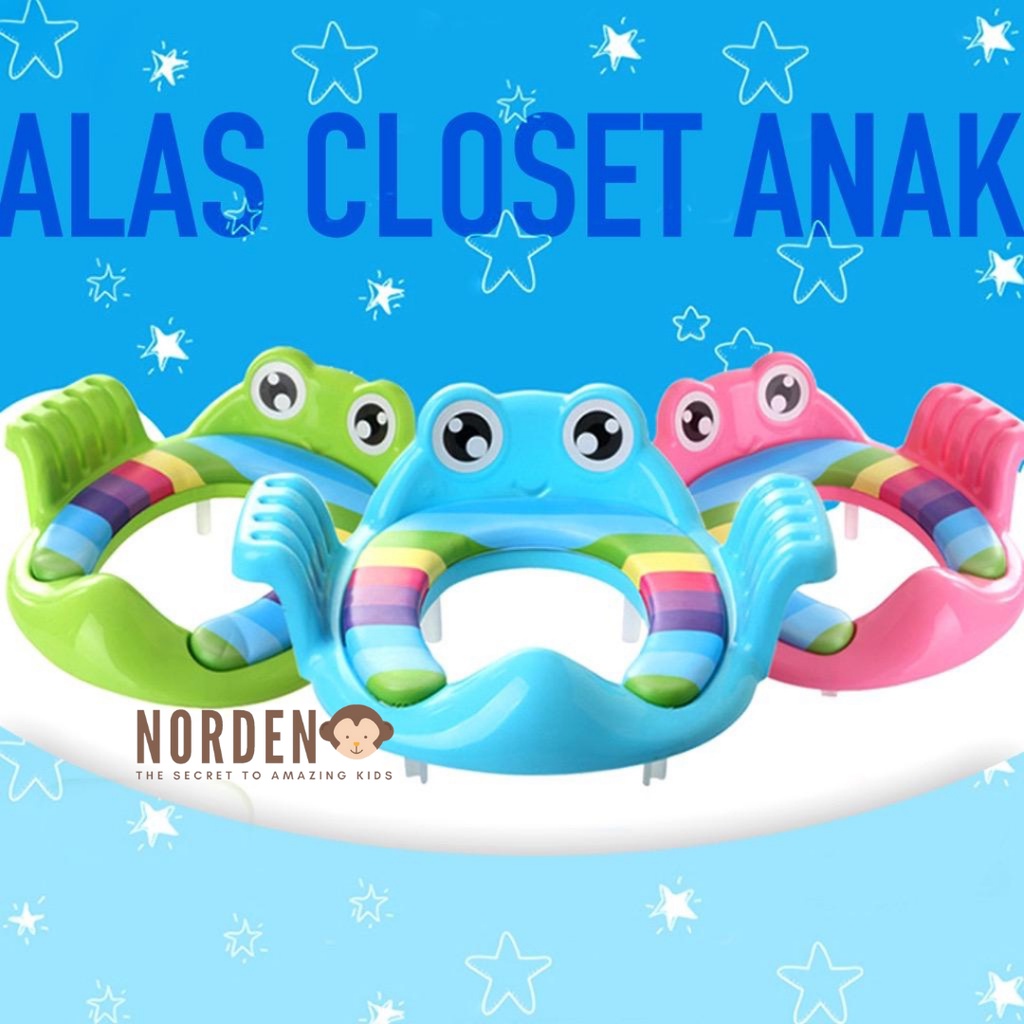 Alas Closet Duduk Anak Froggy