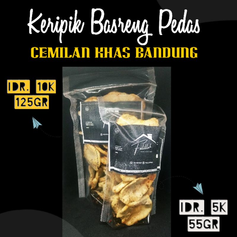 

Snack Keripik Basreng Pedas 125gr (Khas Bandung)