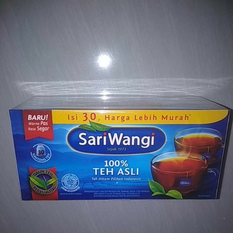 

Sari wangi teh isi 30teh celup