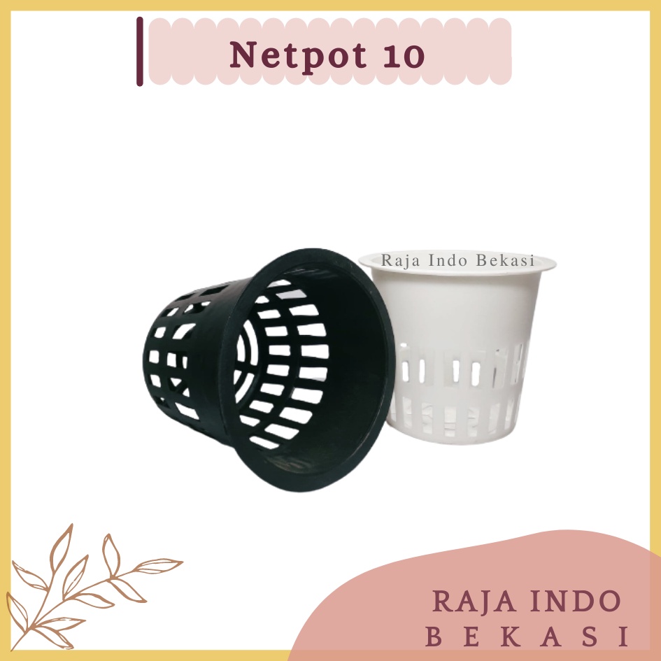 Netpot 5 7 6 8 10 Hitam Putih Netpot Hidroponik 5cm 6cm 7cm Netpot Besar 10cm Hitam Putih