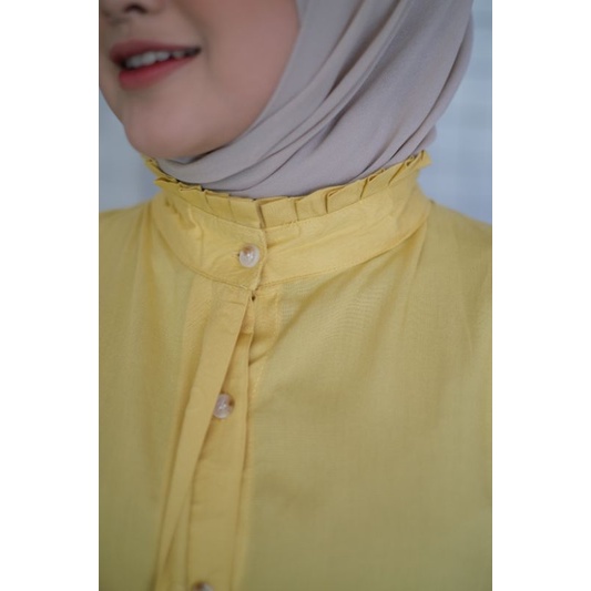 Hazna Shirt / Kemeja Rayon Polos