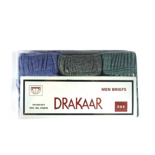 DRAKAAR CD Pria Basic Briefs isi 3 Pcs