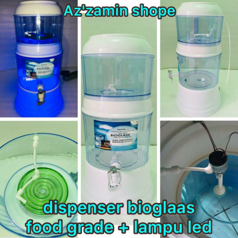 galon suling bioglass mci  dispenser suling bioglass mci 18 liter dispenser bioglass food grade