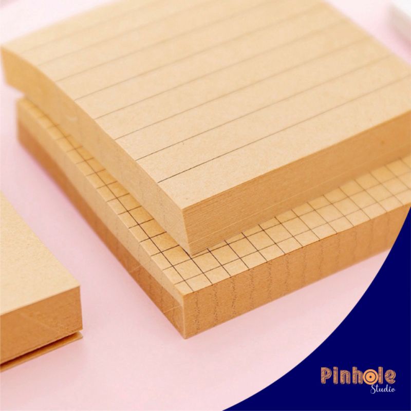 

Memo Pad Post It Brown White