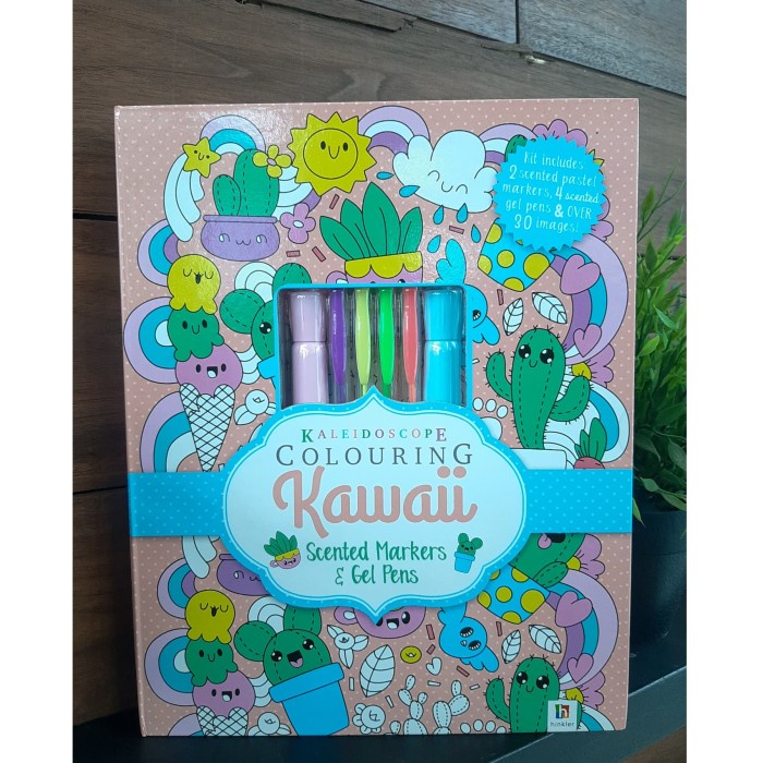 

Bergaransi Kaleidoscope Colouring Kawaii Scented Markers & Gel Pens Diskon