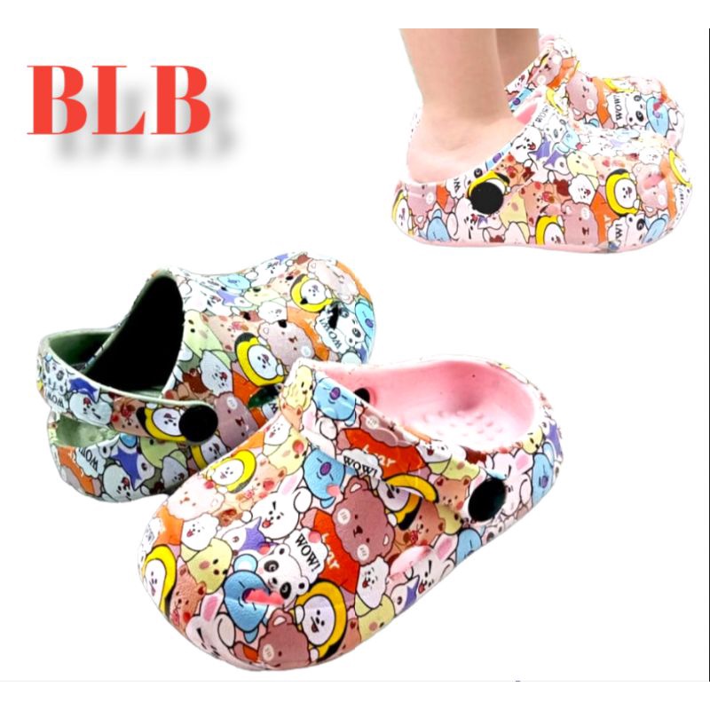 SANDAL BAIM ANAK UNISEX MOTIF SEPATU SANDAL ANAK BALITA TALI BELAKANG Perempuan dan laki laki TERBARU NYAMAN