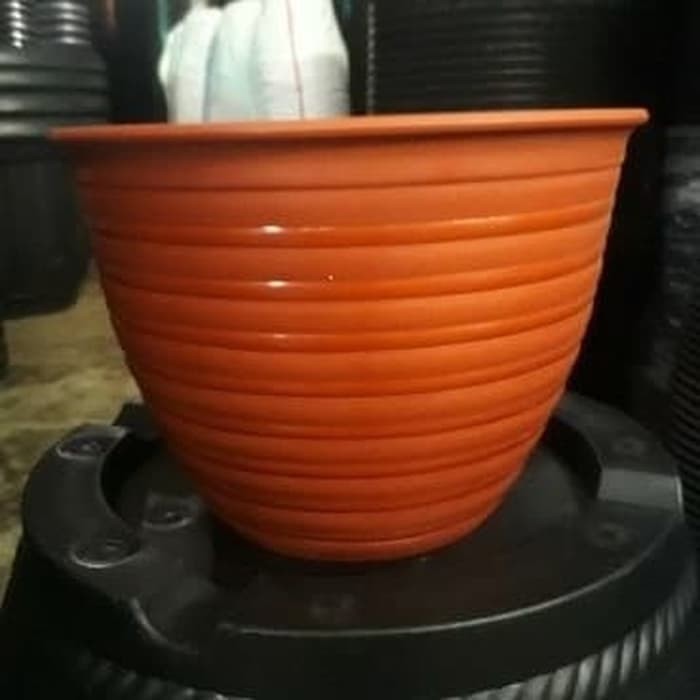 Pot bunga/pot tanaman TAWON 27 Merah bata