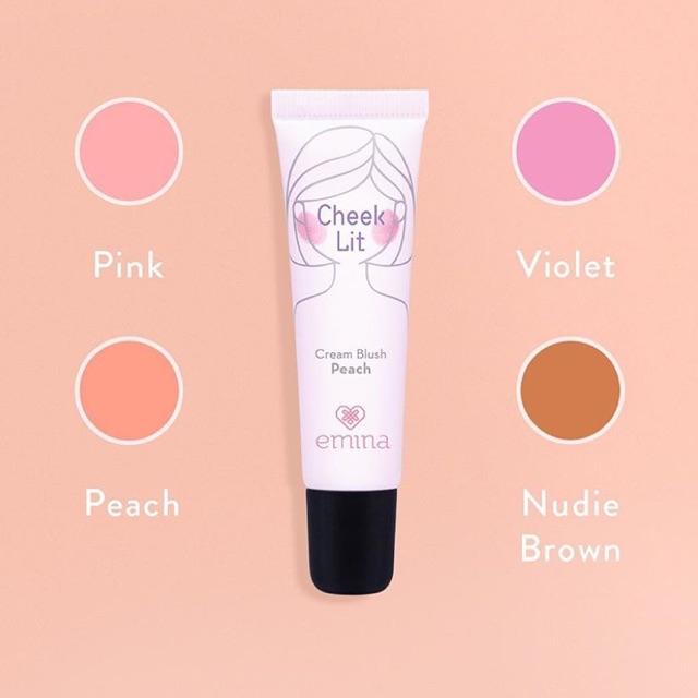 Emina Cheek Lit Cream Blush / emina cream blush
