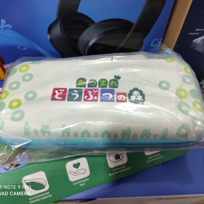 Nintendo Switch Nalan Carrying Case Green Animal Crossing