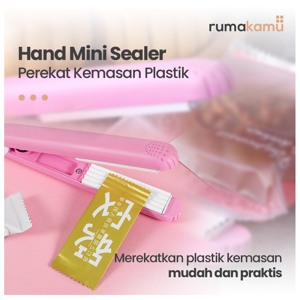 Hand Mini Sealer Perekat Bungkus Plastik Makanan