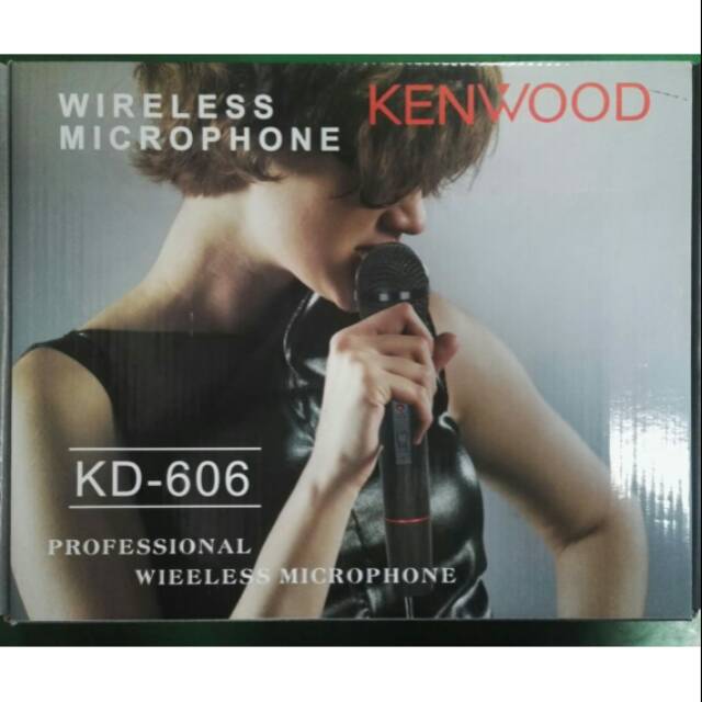 Mic Kenwood wireless KD 606 duo mic