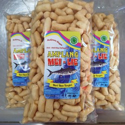 

2Xbtygneal Sakha Snack ) Mei Lie Kerupuk Amplang Mini - Krupuk Amplang - Kuku Macan Mini - Kerupuk