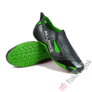  Sepatu  Sepeda  ALL BIKE  GREEN Motor Biker AIR Karet pvc 