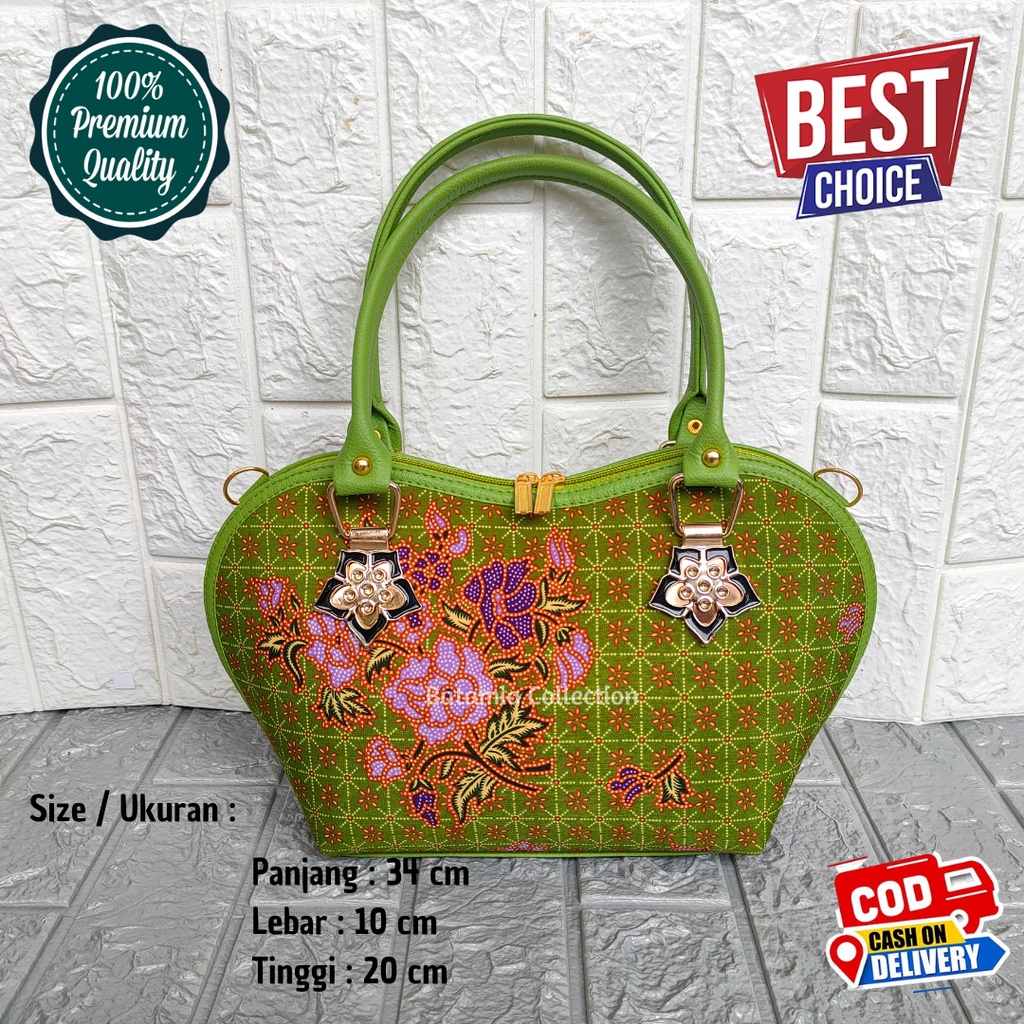 Tas Bahu Batik Muslimat NU Tas slempang Model Apel