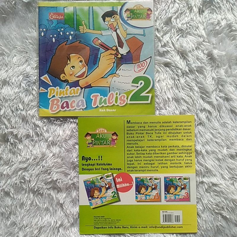 Buku Anak - Seri Aku Pintar - Pintar Baca Tulis 2