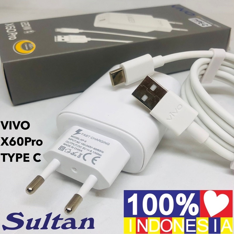 GROSIR CHARGER VIVO X60Pro TYPE C FAST CHARGING