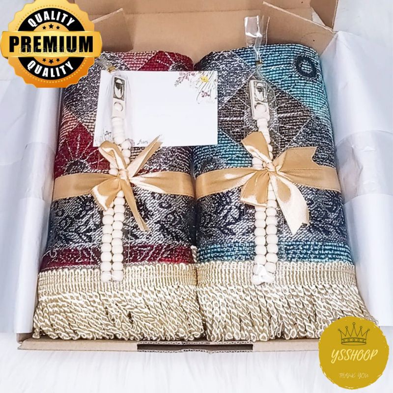 kado pernikahan premium ,hampers kado ulang tahun ,couple muslim sajadah gif box