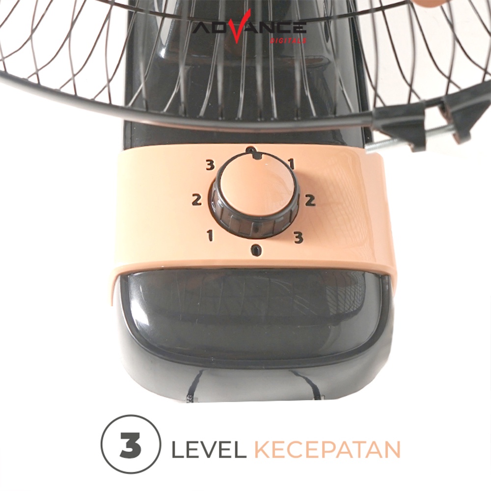 Advance Digitals WF1835 Kipas Angin Dinding Besi Wall Fan Ukuran Besar 18 inch Garansi resmi 1 tahunn