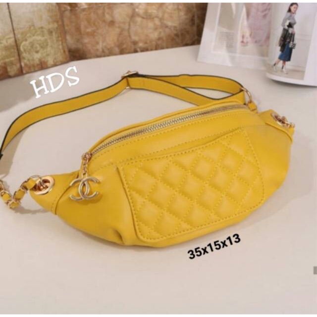 Waist bag nagita/ waistbag murah/ weistbag chann / tas pinggang wanita murah batam