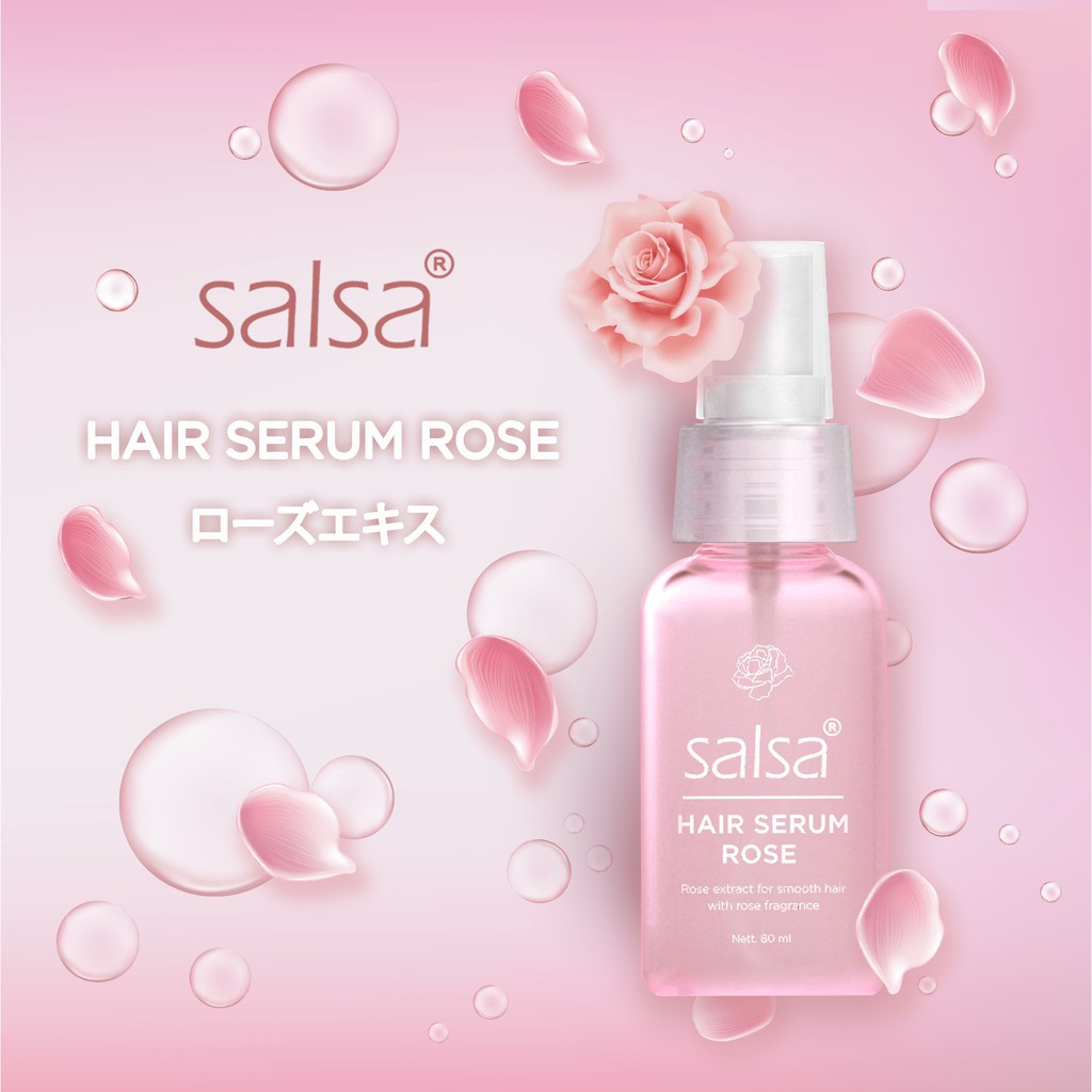 *RM* SALSA HAIR SERUM SPRAY SALSA/HAIR SERUM ROSE EXTRACT SALSA BPOM