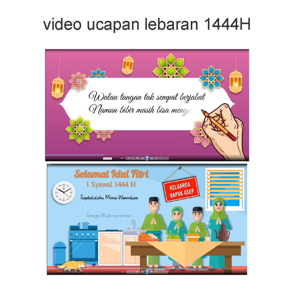 

VIDEO UCAPAN LEBARAN