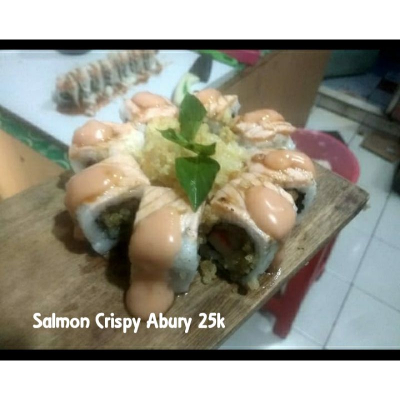 

Salmon Crispy Abury, Sushi