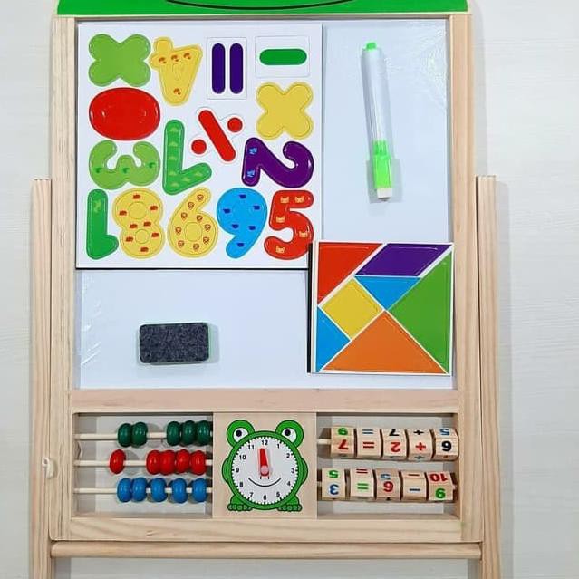 

Hot Promo>.956JT Papan Tulis Anak 2 Sisi Learning Board Small Edukasi Black & White
