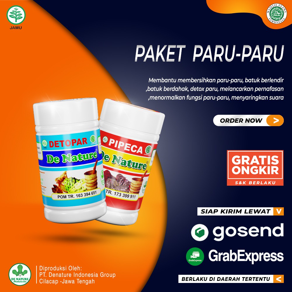 

OBAT PARU PARU - TBC - ASMA - AMPUH HERBAL DE NATURE