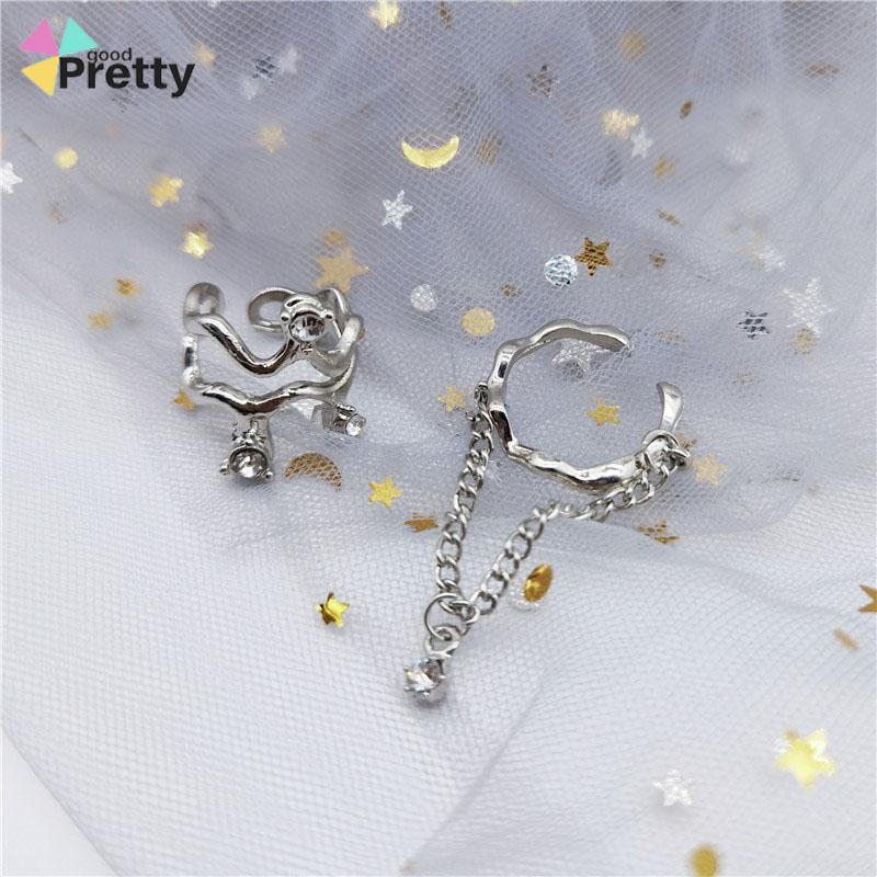 2pcs Cincin Model Gelombang Tidak Teratur Adjustable Untuk Wanita - PD